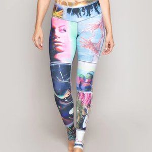 Niyama Solo Life iS beautiful Endless Yoga Leggings Sz XS